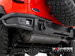 Ford Bronco Rear Bumper - Tubular - w/ Black Series Cube Lights Ford Bronco Rear Bumper - Tubular - w/ Black Series Cube Lights